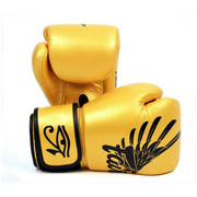 Fairtex Falcon Boxing Gloves BVG1, limited edition Muay Thai gloves with falcon graphic, premium microfiber leather for boxing and kickboxing