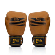 Fairtex Legacy Boxing Gloves BGV21, matte finish Muay Thai gloves made from microfiber leather, ideal for boxing and kickboxing training