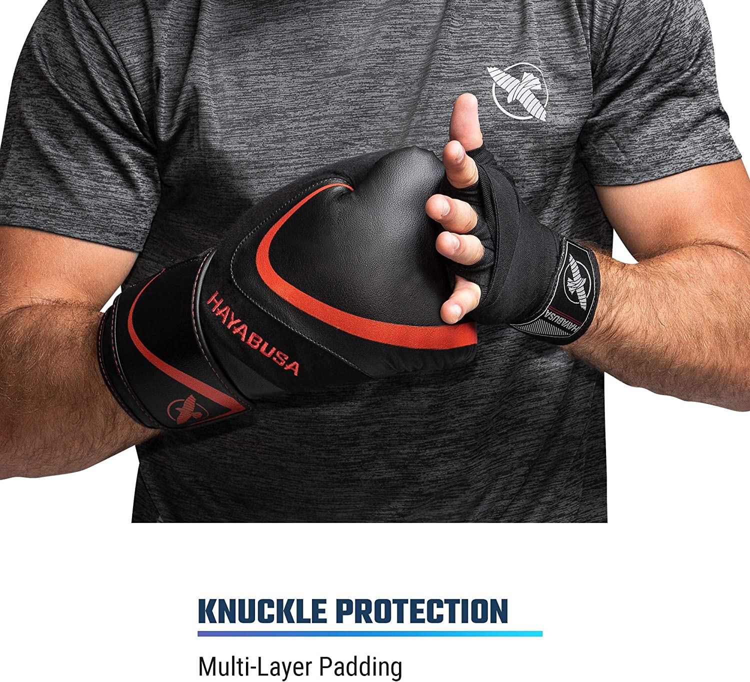 Hayabusa H5 Boxing Glove – Durable Synthetic Leather Training Gloves for Boxing, Muay Thai, MMA, and Fitness Workouts