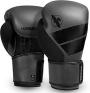 Hayabusa S4 Black Boxing Gloves – Beginner-Friendly Training Gloves for Boxing, Kickboxing, and Fitness Workouts