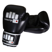 North Fight Co NFC Boxing Gloves – Durable Synthetic Leather Gloves with Secure Wrist Strap and Shock-Absorbing Padding for Boxing, Muay Thai, and Kickboxing