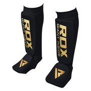 rdx gel padded sock shin guards for muay thai mma kickboxing lightweight supreme shock absorption with secure fit