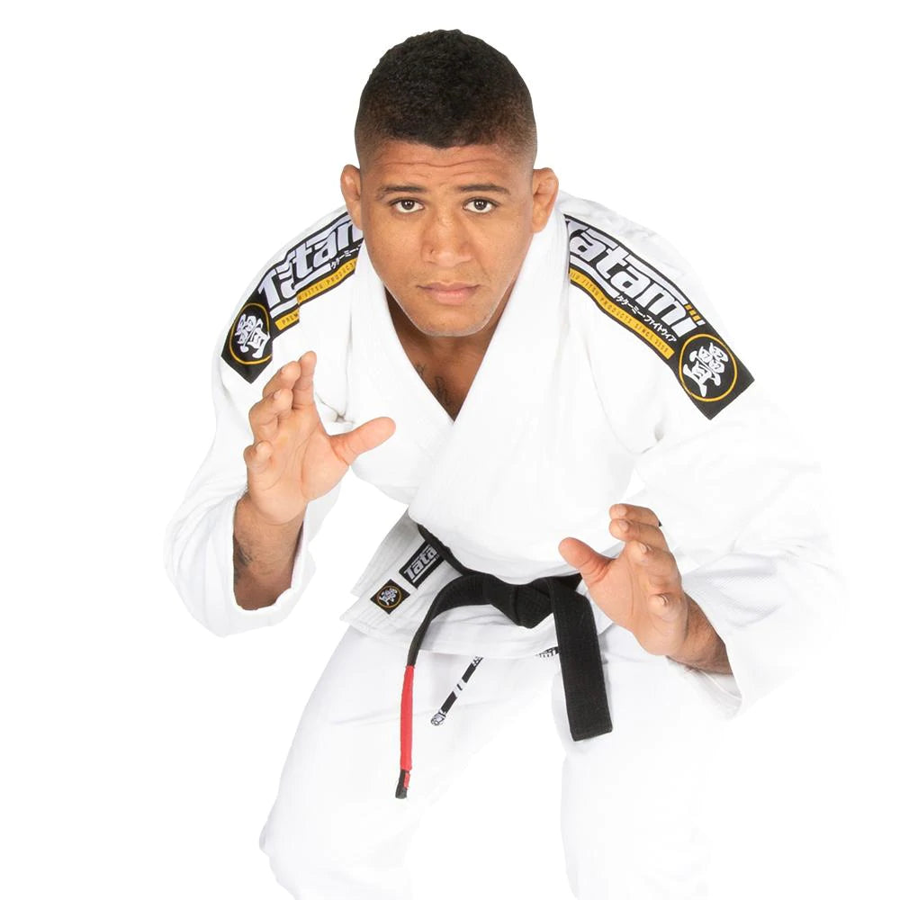 TATAMI NOVA ABSOLUTE WHITE GI - FREE WHITE BELT