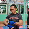 yokkao matrix black shin guards for muay thai kickboxing mma with premium cowhide leather and triple-layer foam padding