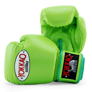 YOKKAO Matrix Boxing Gloves, handmade in Thailand with premium synthetic leather, ideal for Muay Thai, kickboxing, and boxing training
