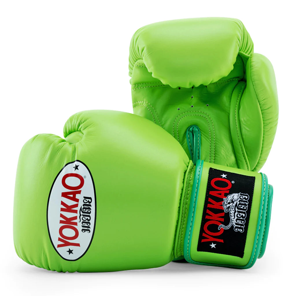 YOKKAO Matrix Boxing Gloves, handmade in Thailand with premium synthetic leather, ideal for Muay Thai, kickboxing, and boxing training
