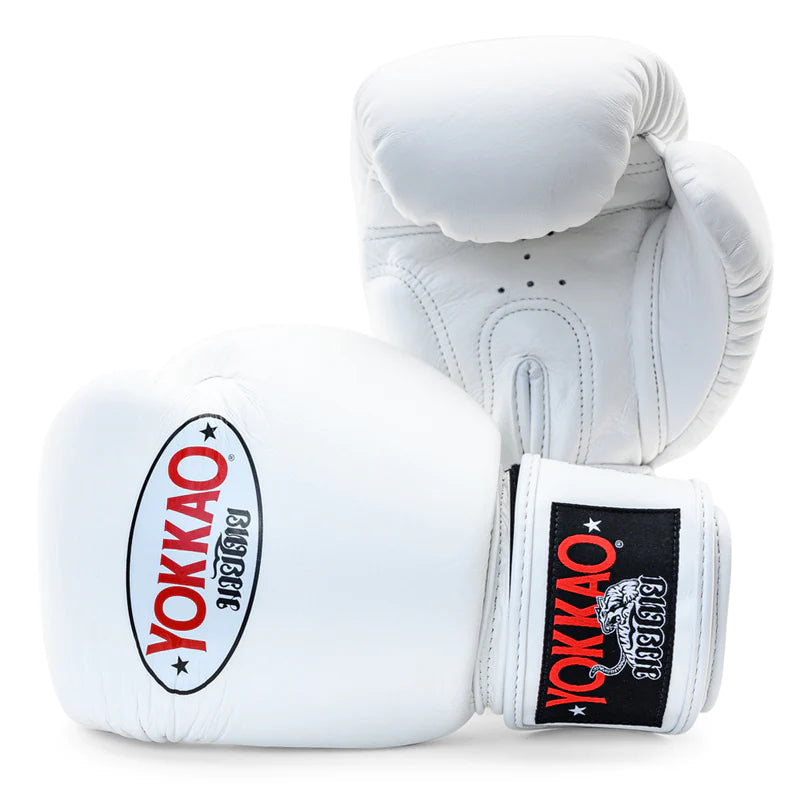 YOKKAO Matrix Boxing Gloves, handmade in Thailand with premium synthetic leather, ideal for Muay Thai, kickboxing, and boxing training